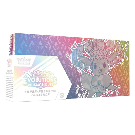 Coffret Pokémon Super Premium Évolutions Prismatiques Évoli FR