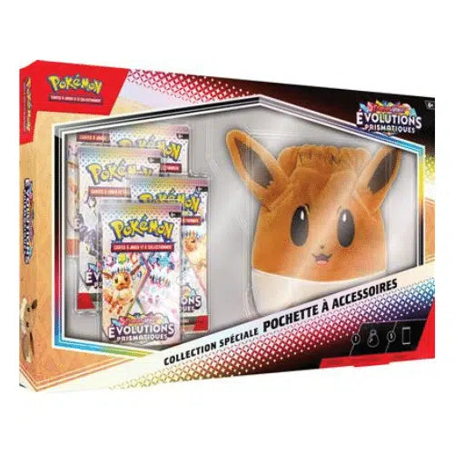 Coffret Collection Spéciale Pochette à Accessoires Pokémon EV8.5 Évolutions Prismatiques