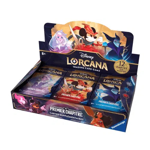 Display Disney Lorcana Chapitre 1  24 Boosters FR