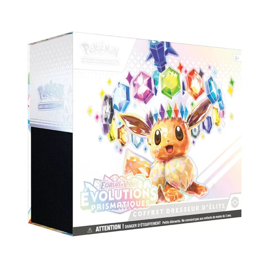 Coffret Dresseur d'Élite EV8.5 Évolutions Prismatiques Évoli FR