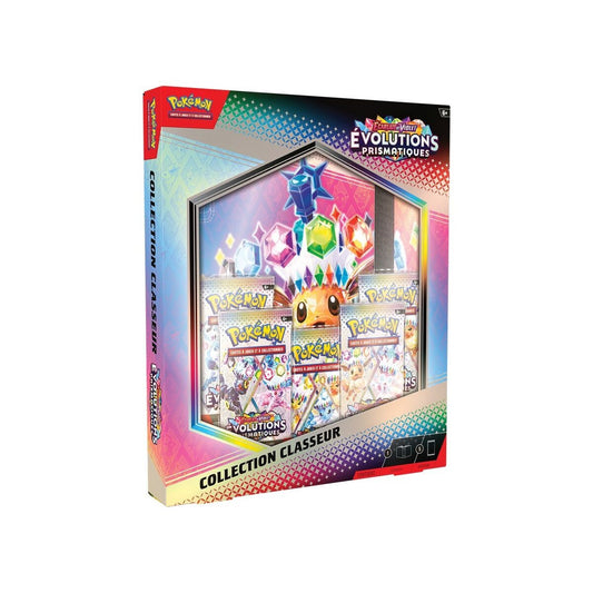 Coffret Pokemon Collection Classeur EV8.5 Évolutions Prismatiques FR